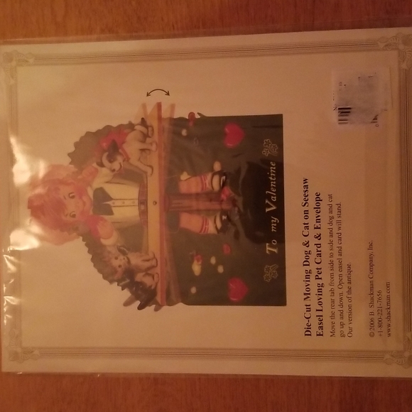 ♥️VINTAGE VALENTINE'S CARD♥️ - Picture 2 of 4